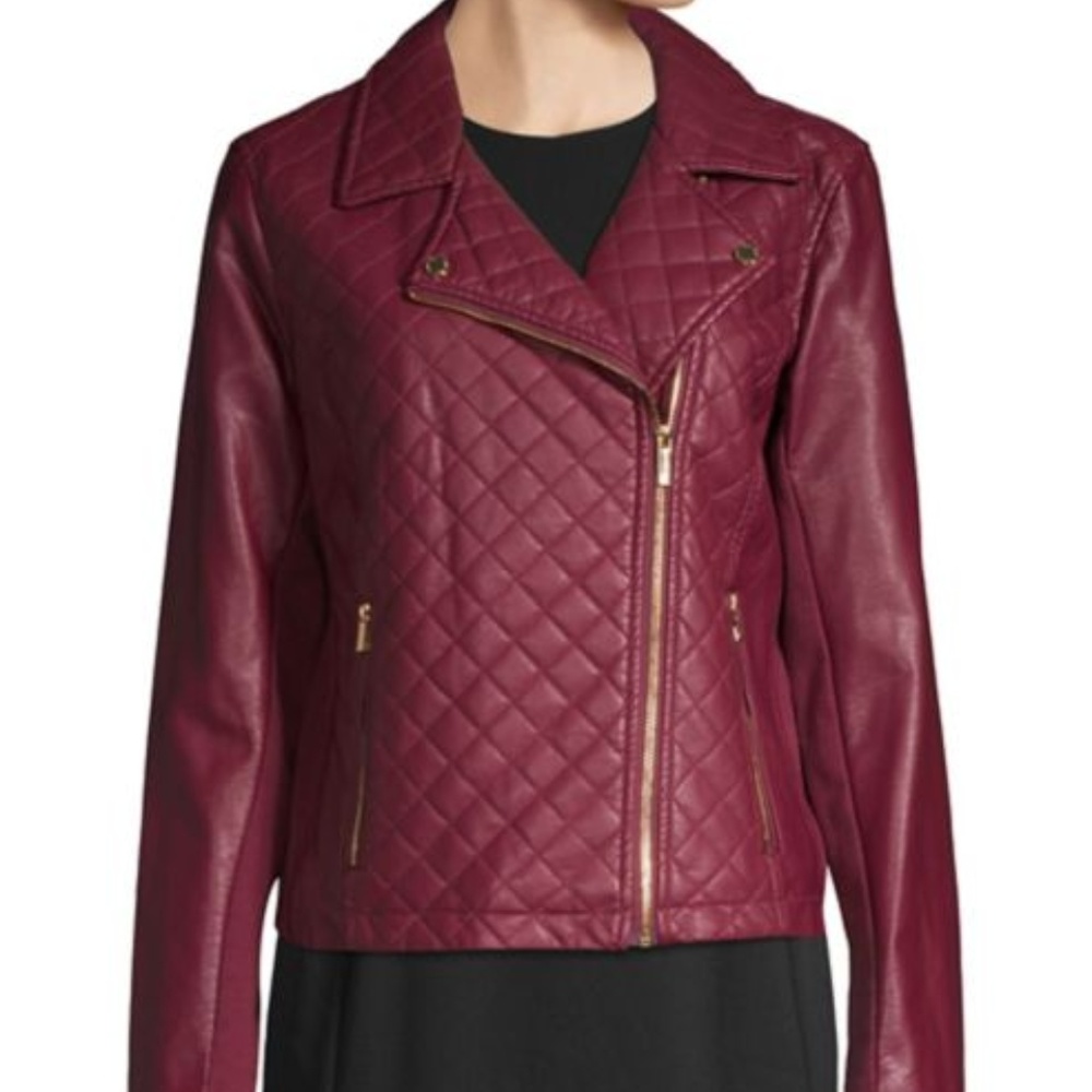 Calvin Klein Quilted Moto Jacket